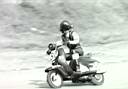 Dave Tooley (me) approaching the bottom right hander at Lydden Hill