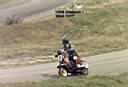 Me approaching the fast right hander at the bottom of Lydden Hill