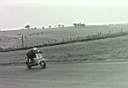 Geoff Stevens flat out on the back straight at Cadwell Park