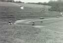 Unknown rider takes a tumble at Cadwell Park