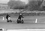 Dave Bowen (Boob) going through the chicane at Mallory Park