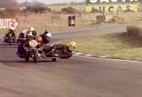 Sidecars at Castle Combe
