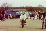 Ron Moss on the works Wildcat 125cc Yamaha