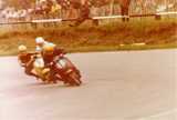 Geoff dicing with Dave Webster and Graham Oliver at the Lydden Festival of Speed